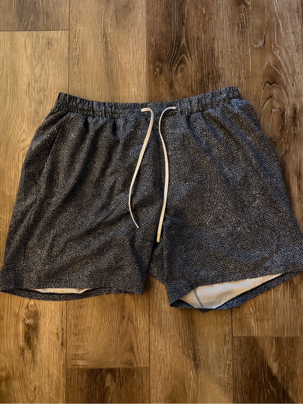 Lululemon Men's Navy Drawstring Bathing suite